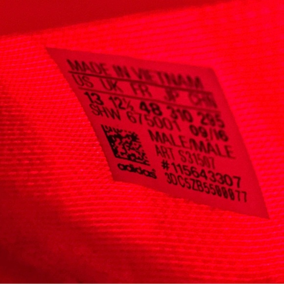 Men’s Adidas NMD_R1 Solar Red Shoes - Picture 6 of 7